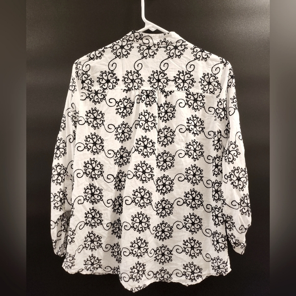 Ruby Rd. Embroidered Blouse - Picture 2 of 5